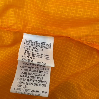 THE NORTH FACE ノースフェイス 薄手ナイロンジャケット オレンジ L