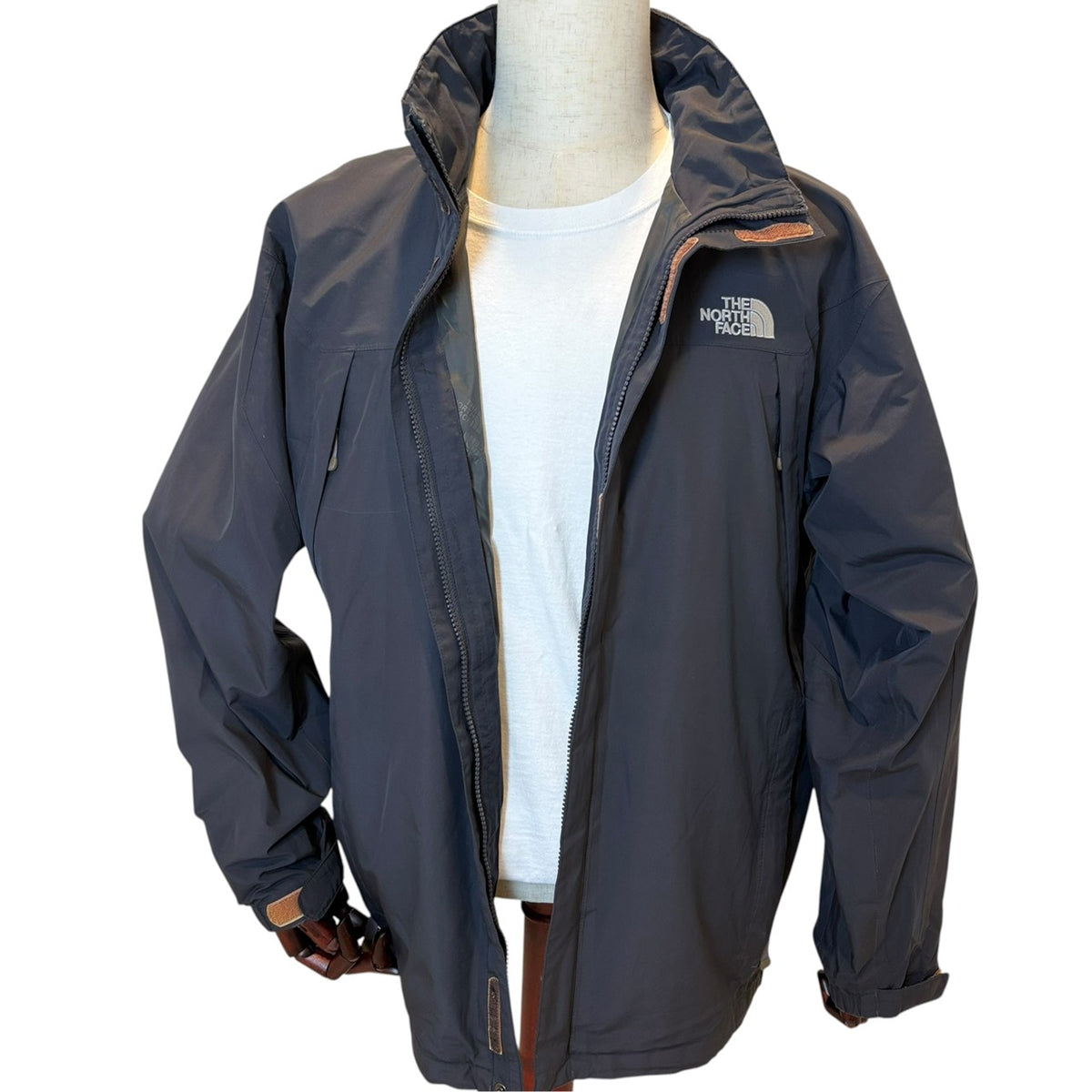 ノースフェイス GORE-TEX ジップインジップ マウンテンジャケット グレーXL