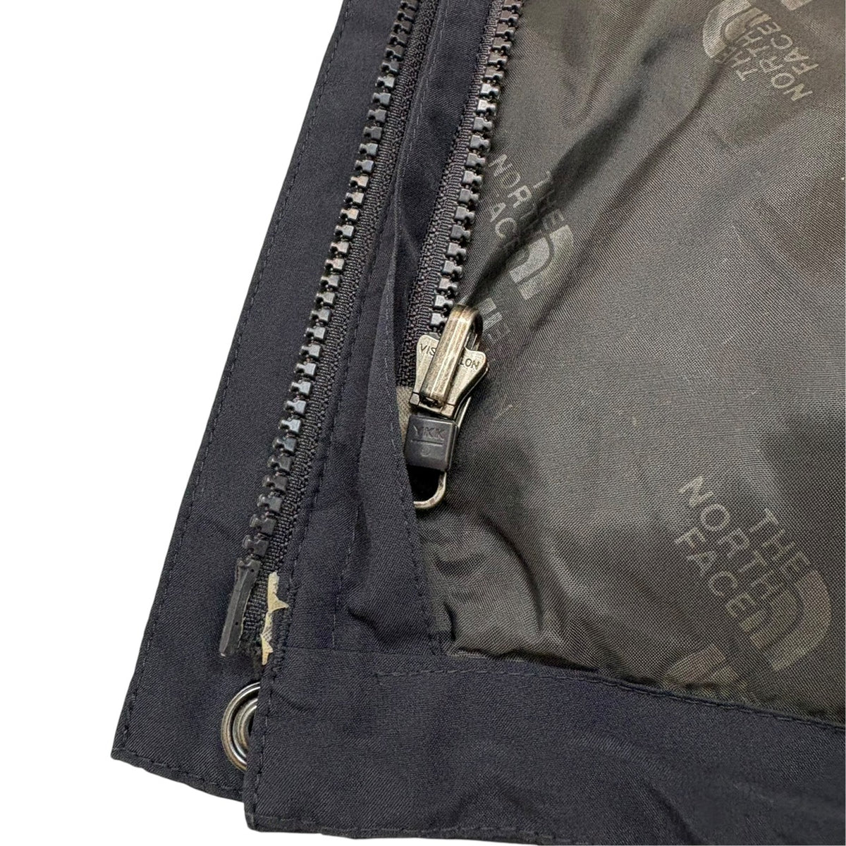 ノースフェイス GORE-TEX ジップインジップ マウンテンジャケット グレーXL