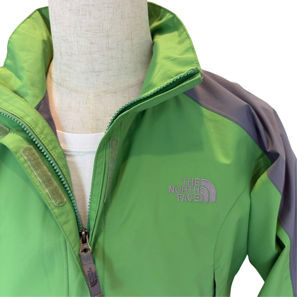ノースフェイス GORE-TEX ジップインジップ マウンテンジャケット グリーン M