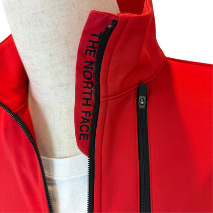 THE NORTH FACE ノースフェイス ソフトシェルジャケット レッド S