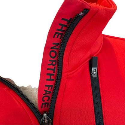 THE NORTH FACE ノースフェイス ソフトシェルジャケット レッド S