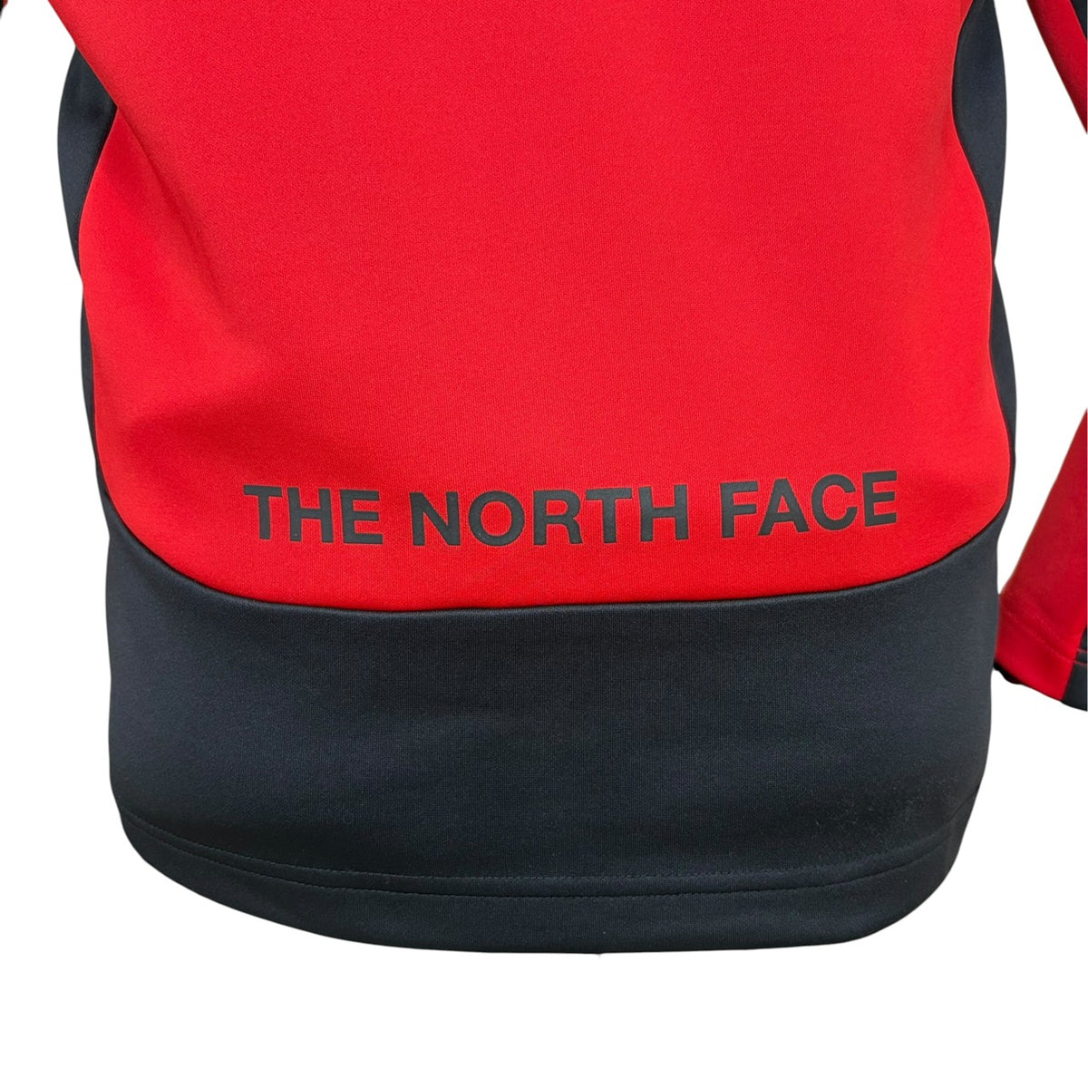 THE NORTH FACE ノースフェイス ソフトシェルジャケット レッド S