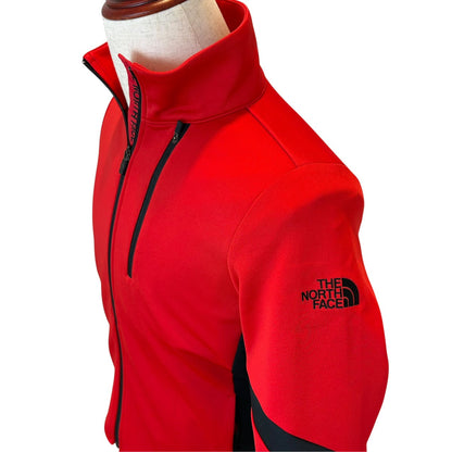 THE NORTH FACE ノースフェイス ソフトシェルジャケット レッド S