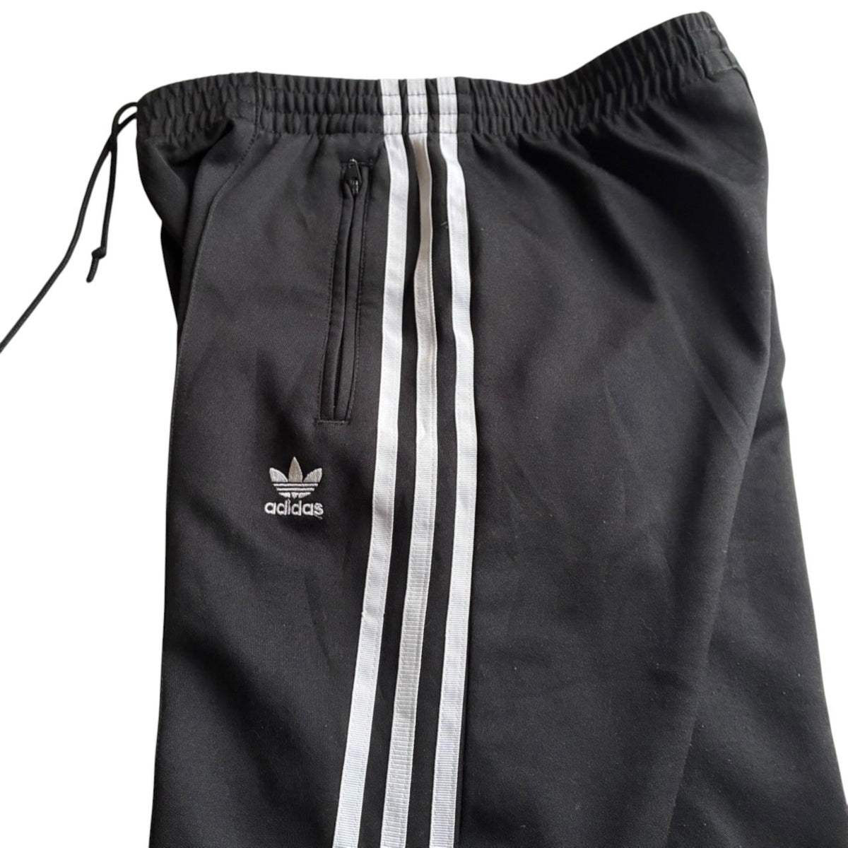 adidas アディダス トラックパンツ ジャージ ブラック S