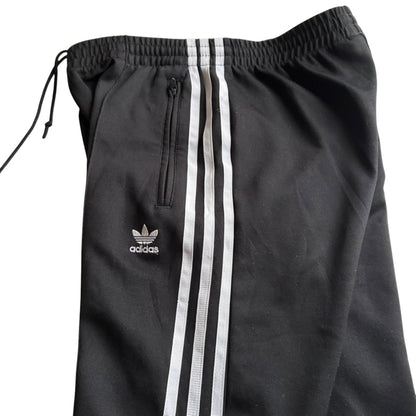 adidas アディダス トラックパンツ ジャージ ブラック S