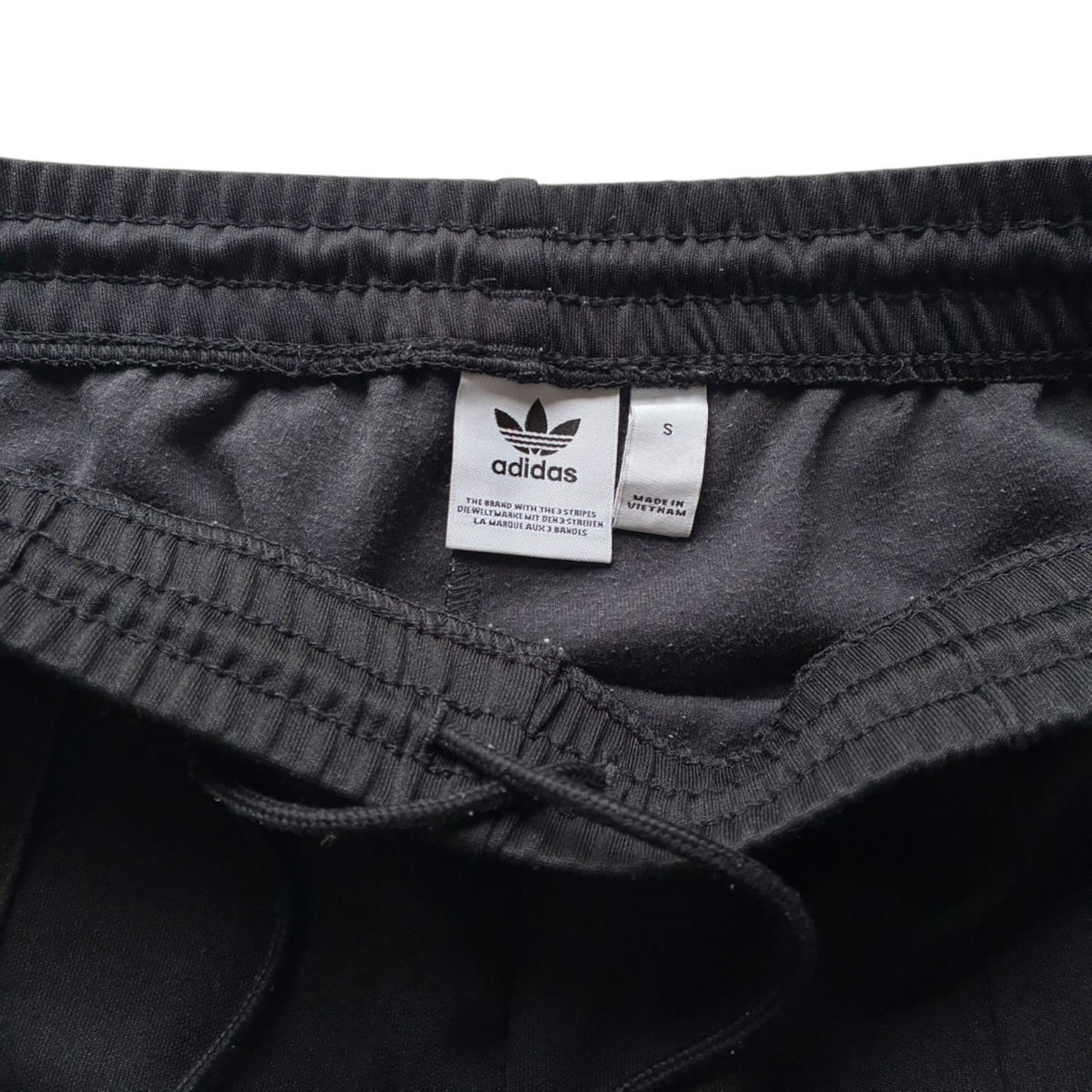 adidas アディダス トラックパンツ ジャージ ブラック S