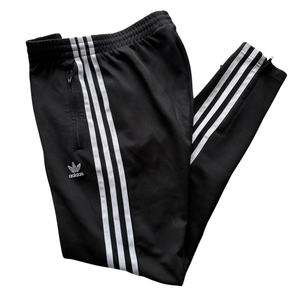 adidas アディダス トラックパンツ ジャージ ブラック S