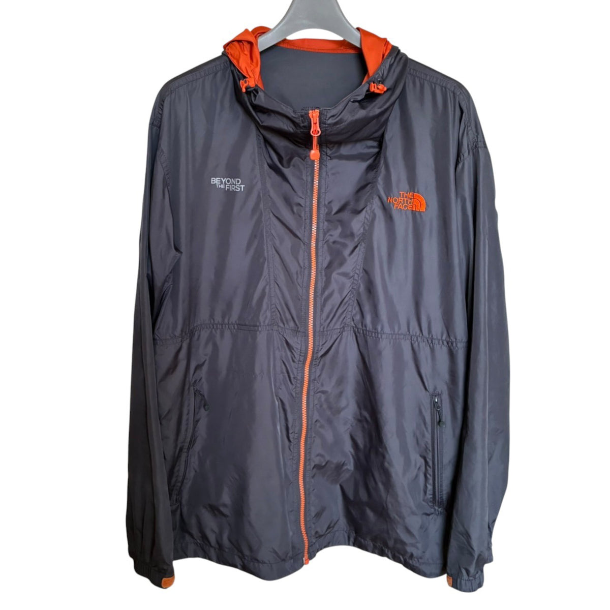 THE NORTH FACE ノースフェイス 企業ロゴ ナイロンジャケットXL