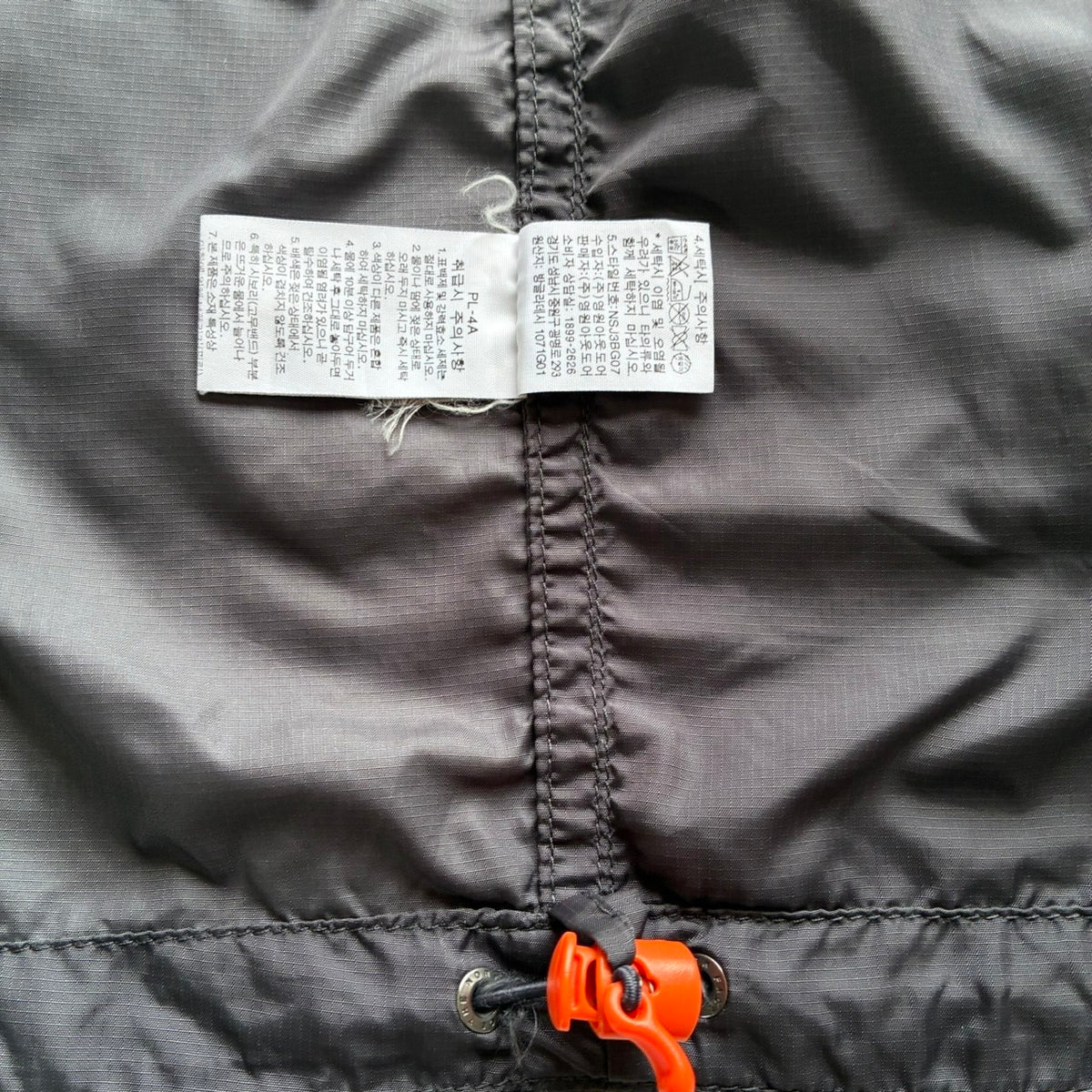 THE NORTH FACE ノースフェイス 企業ロゴ ナイロンジャケットXL