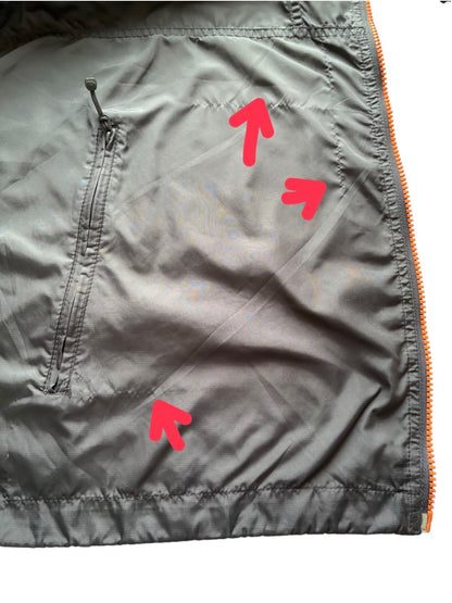 THE NORTH FACE ノースフェイス 企業ロゴ ナイロンジャケットXL