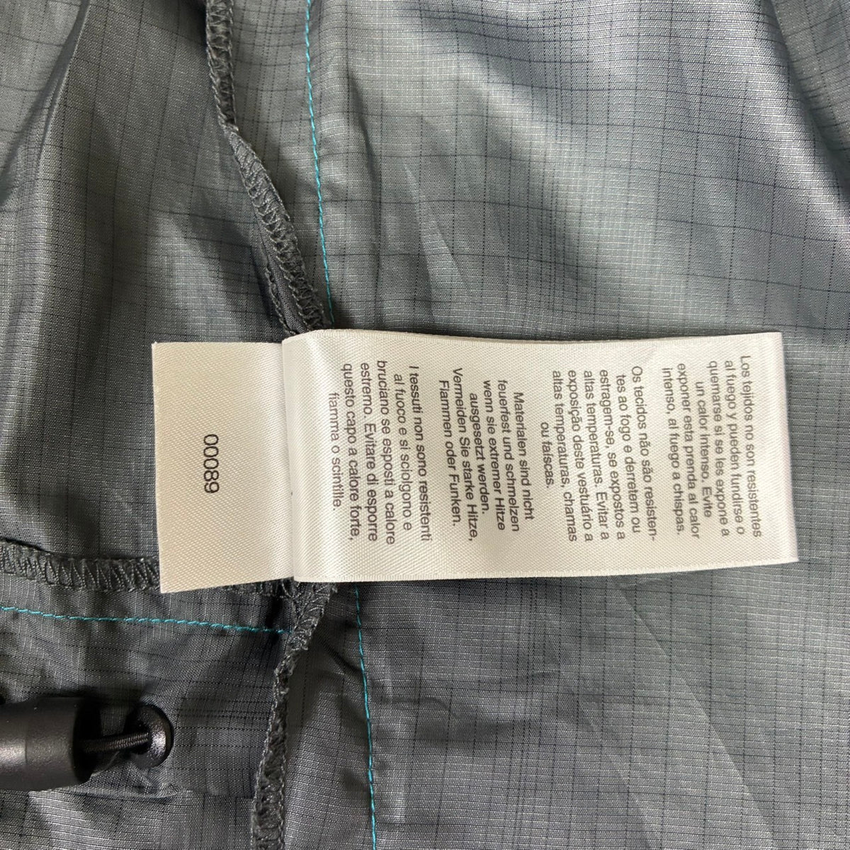 Columbia TITANIUM ナイロンジャケット ブルー グレー L