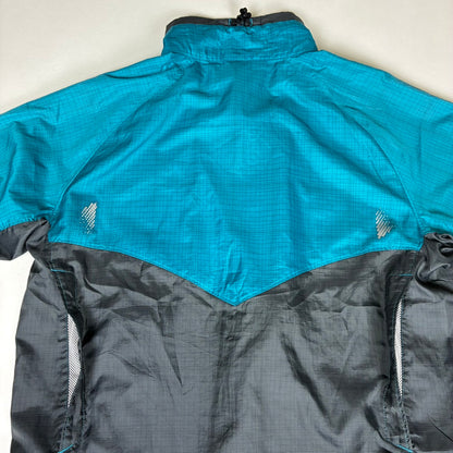 Columbia TITANIUM ナイロンジャケット ブルー グレー L