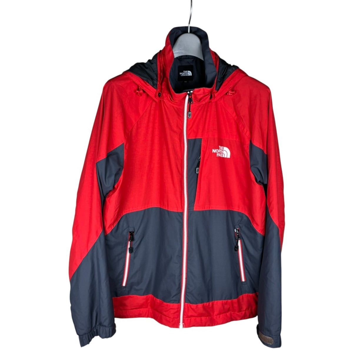 THE NORTH FACE ノースフェイス 赤黒 マウンテンジャケット M