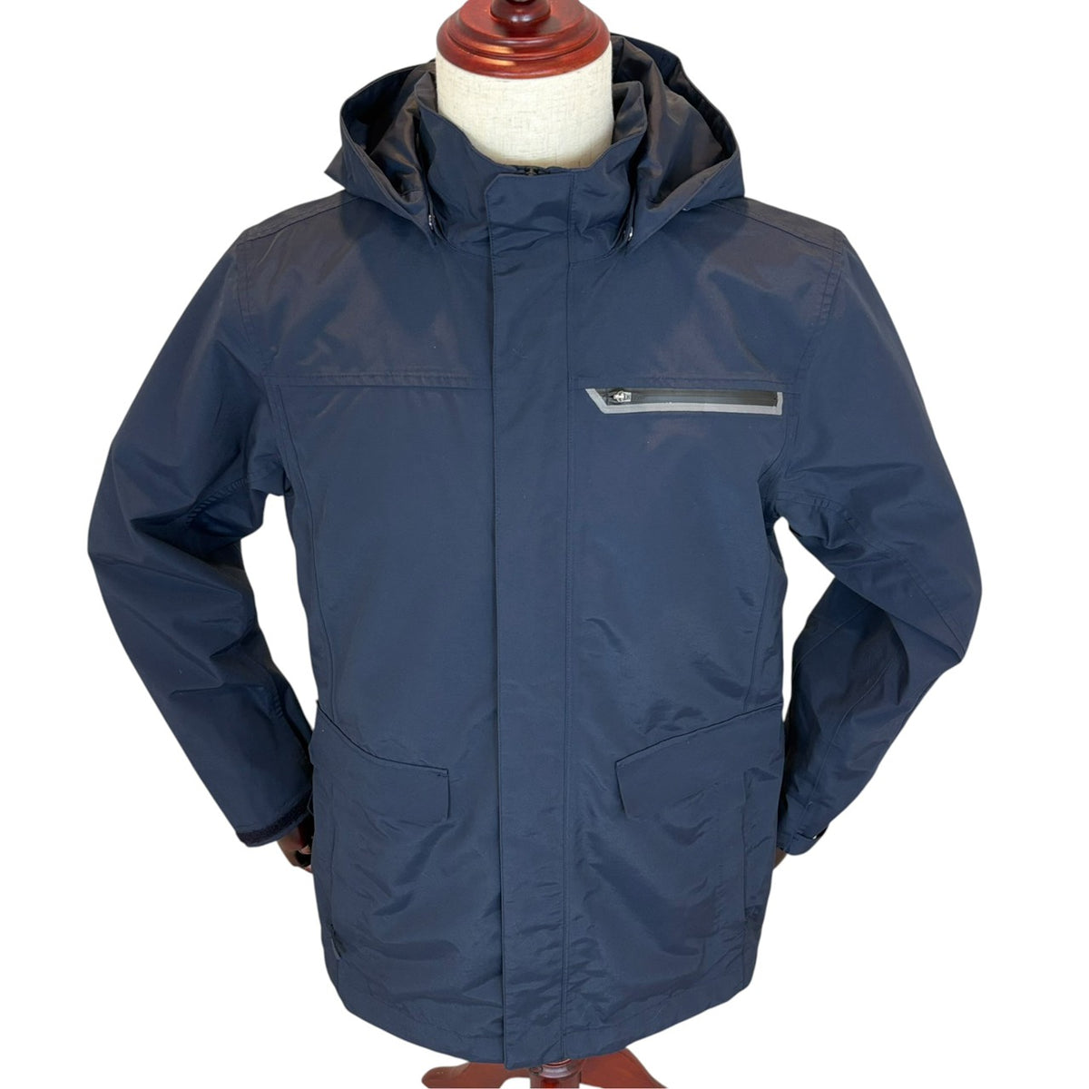 THE NORTH FACE ザノースフェイス ロング丈 ジャケット ネイビー L
