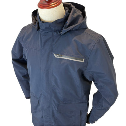 THE NORTH FACE ザノースフェイス ロング丈 ジャケット ネイビー L