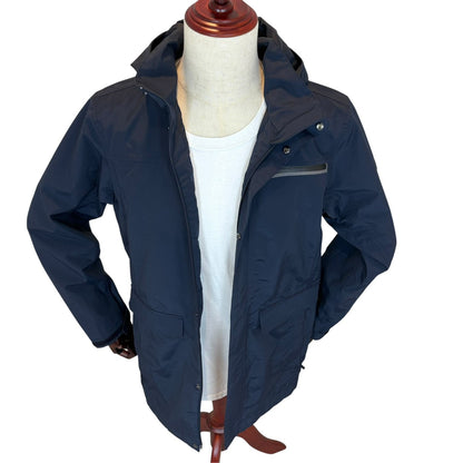 THE NORTH FACE ザノースフェイス ロング丈 ジャケット ネイビー L