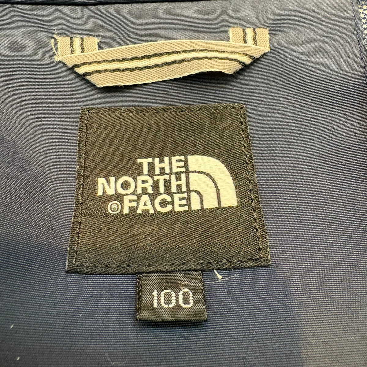 THE NORTH FACE ザノースフェイス ロング丈 ジャケット ネイビー L