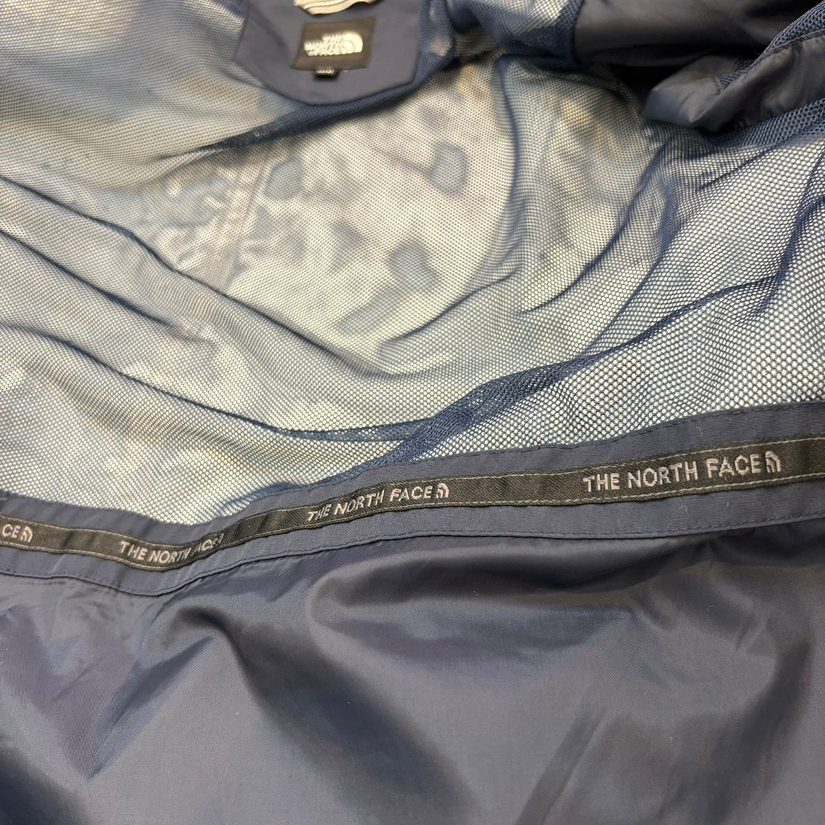 THE NORTH FACE ザノースフェイス ロング丈 ジャケット ネイビー L