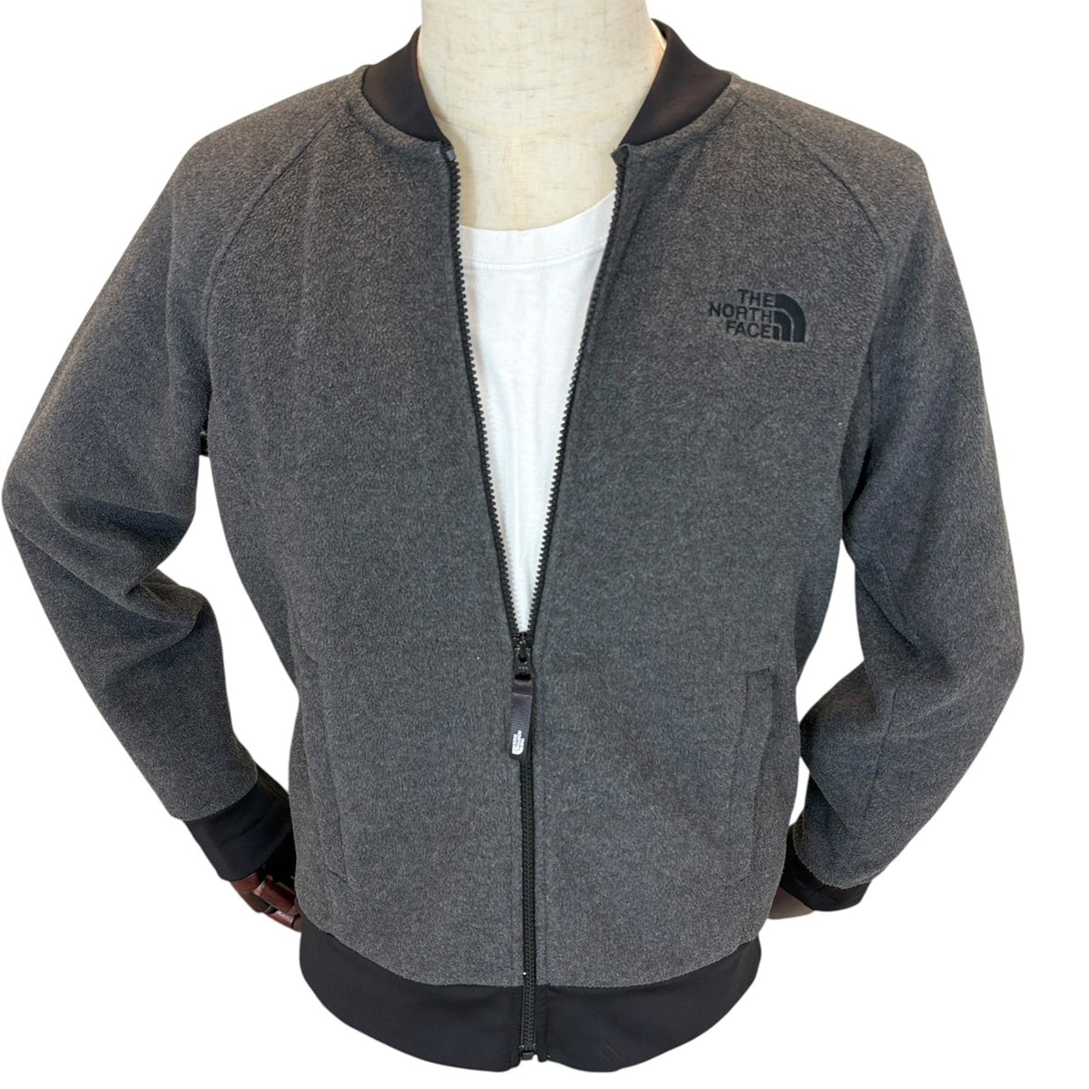 THE NORTH FACE ノースフェイス フリースジャケット グレー M