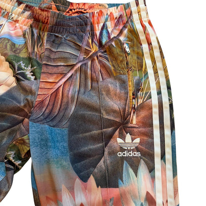 adidas アディダス トラックパンツ Lotus Print Track Pantsファイヤーバード S