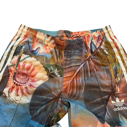 adidas アディダス トラックパンツ Lotus Print Track Pantsファイヤーバード S