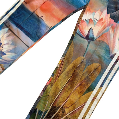 adidas アディダス トラックパンツ Lotus Print Track Pantsファイヤーバード S