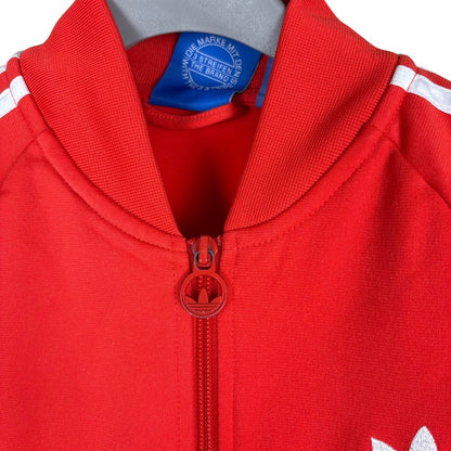 adidas 阿迪达斯 运动夹克 红色 xs