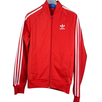 adidas 阿迪达斯 运动夹克 红色 xs