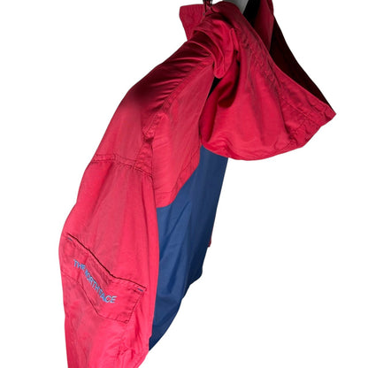 THE NORTH FACE 冲锋衣 红×藏青 M