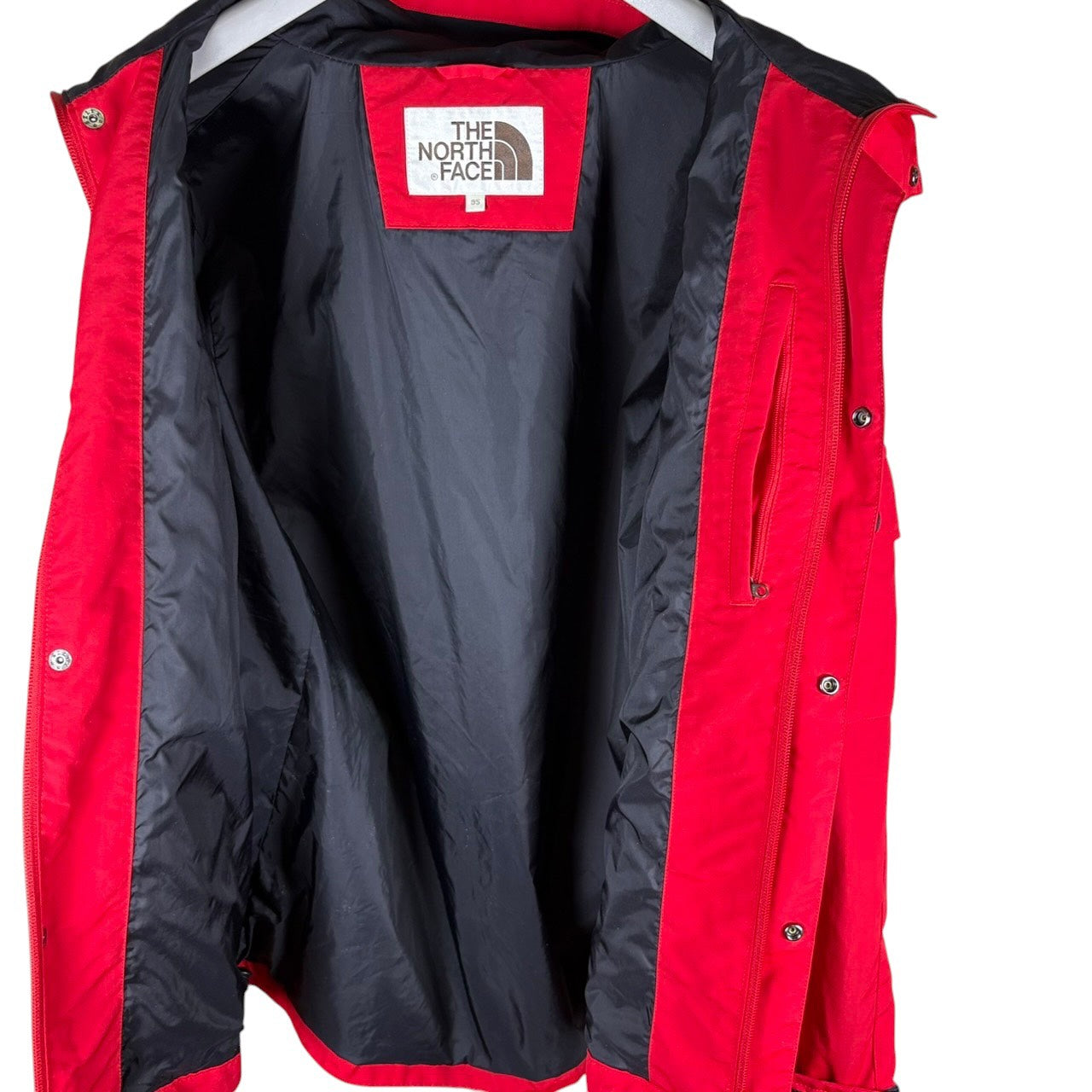 THE NORTH FACE 北面 V款冲锋衣 红色 M码