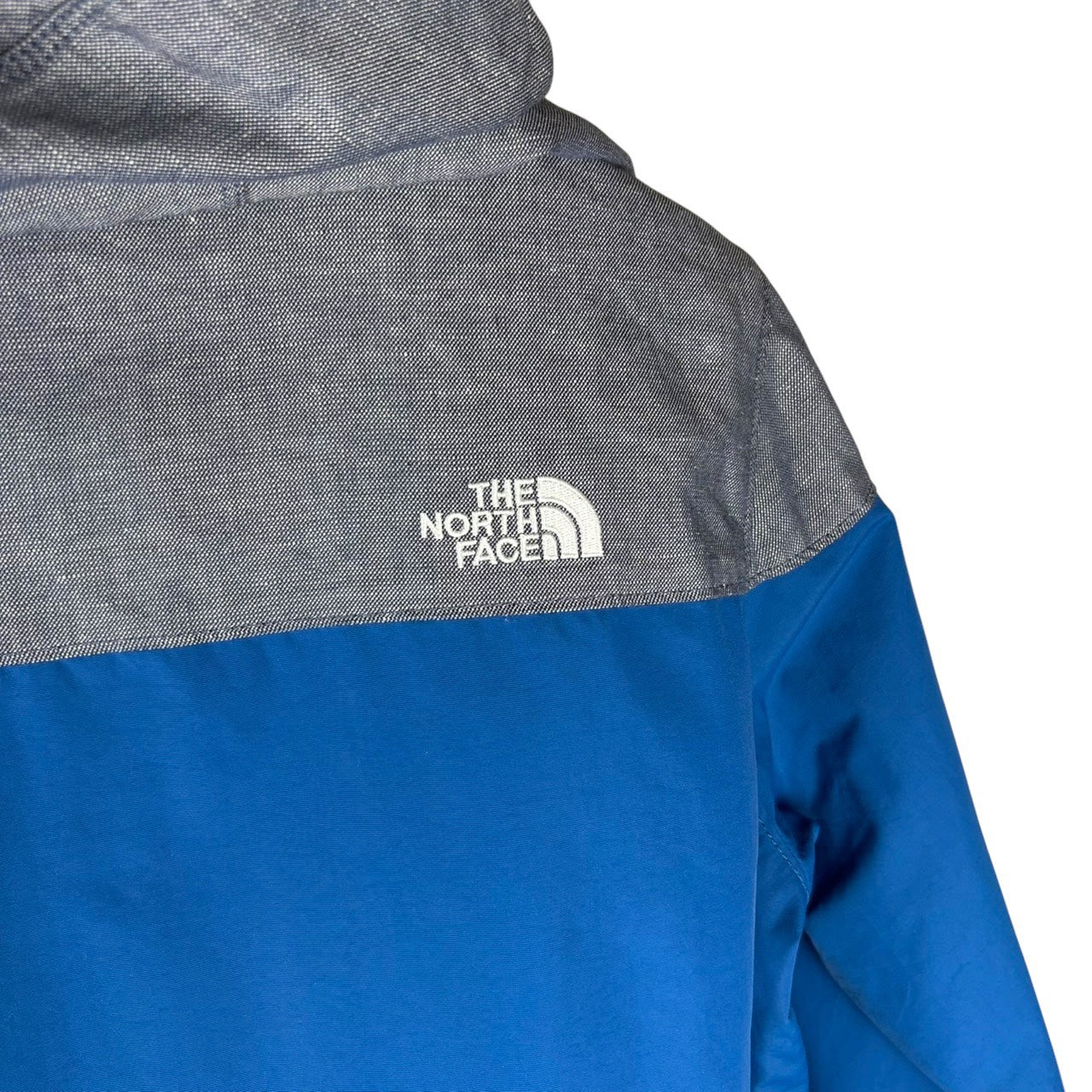 THE NORTH FACE 마운틴파커 롱코트 블루×그레이 S