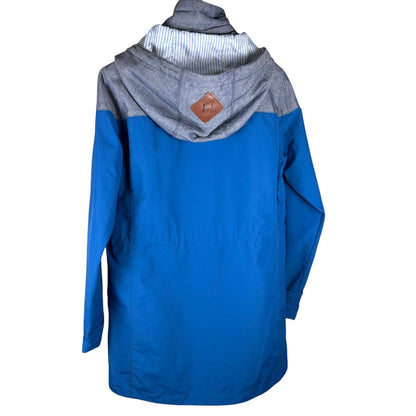 THE NORTH FACE 마운틴파커 롱코트 블루×그레이 S