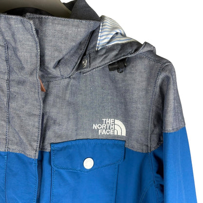 THE NORTH FACE 마운틴파커 롱코트 블루×그레이 S