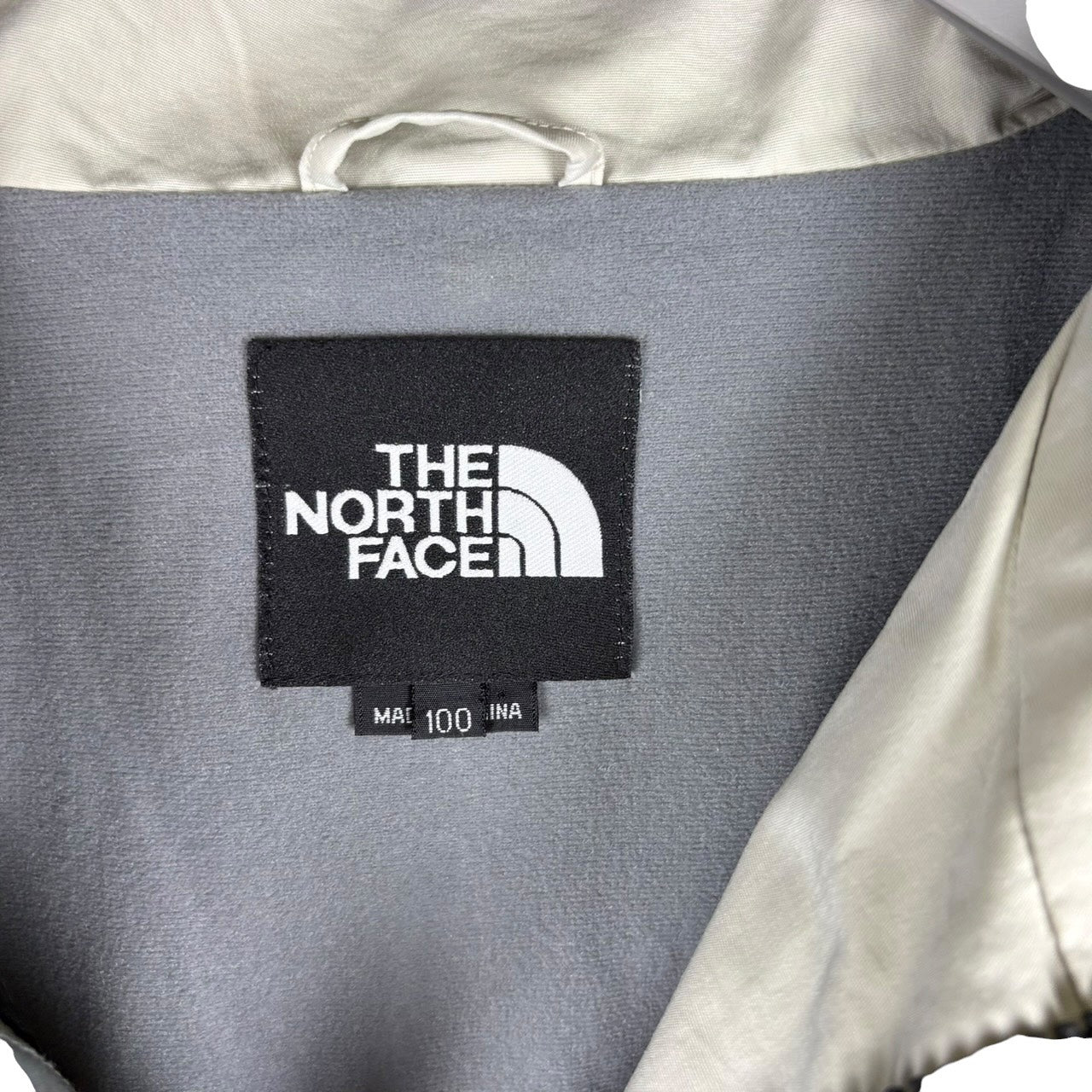 THE NORTH FACE HYVENT Mountain Parka Grey x White L