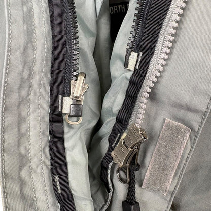 THE NORTH FACE HYVENT Mountain Parka Grey x White L