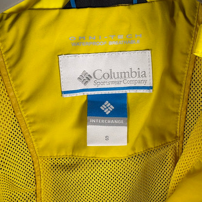 Columbia コロンビア OMNI-TECH マウンテンパーカー イエロー S