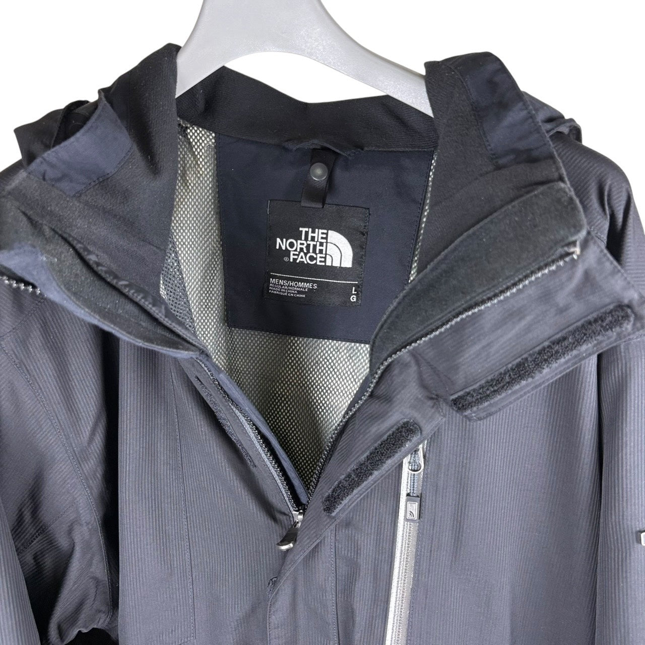 THE NORTH FACE HYVENT 冲锋衣 黑色 L码