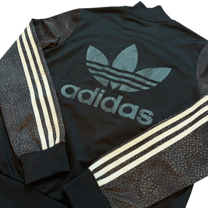 阿迪达斯 adidas 运动夹克 豹纹 FIREBIRD RITA ORA 合作款 M码