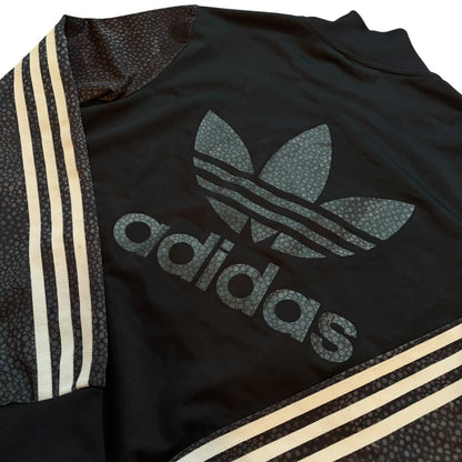 阿迪达斯 adidas 运动夹克 豹纹 FIREBIRD RITA ORA 合作款 M码
