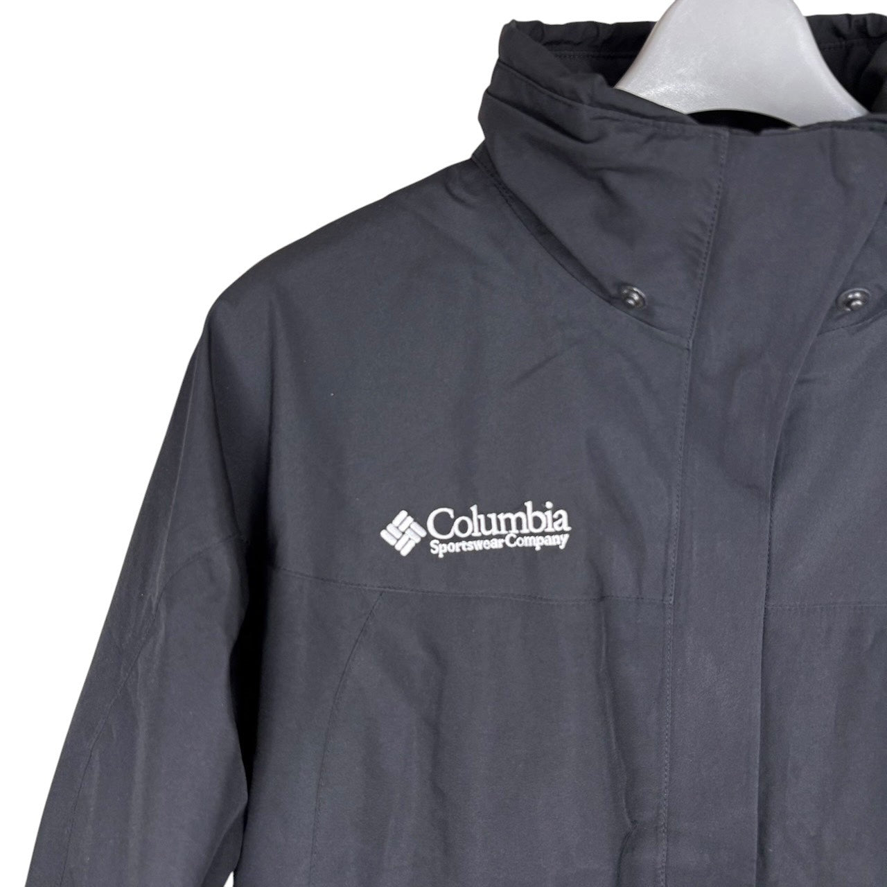 Columbia 哥伦比亚 GORE-TEX 冲锋衣 双拉链 黑色 M码