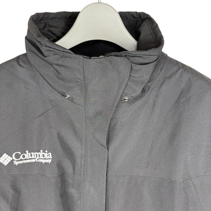 Columbia 哥伦比亚 GORE-TEX 冲锋衣 双拉链 黑色 M码