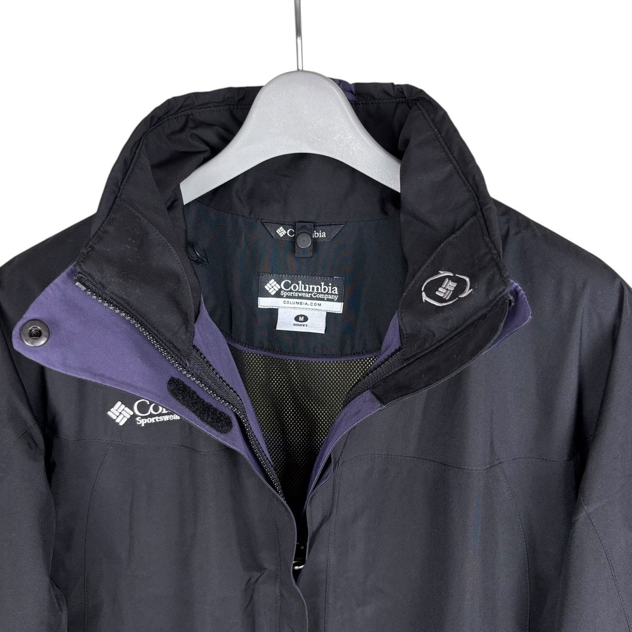 Columbia 哥伦比亚 GORE-TEX 冲锋衣 双拉链 黑色 M码