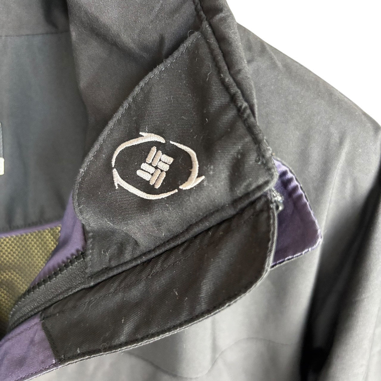 Columbia 哥伦比亚 GORE-TEX 冲锋衣 双拉链 黑色 M码