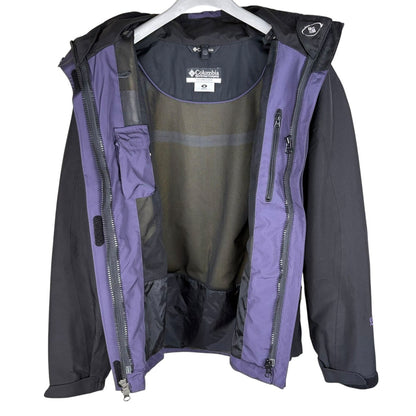 Columbia 哥伦比亚 GORE-TEX 冲锋衣 双拉链 黑色 M码