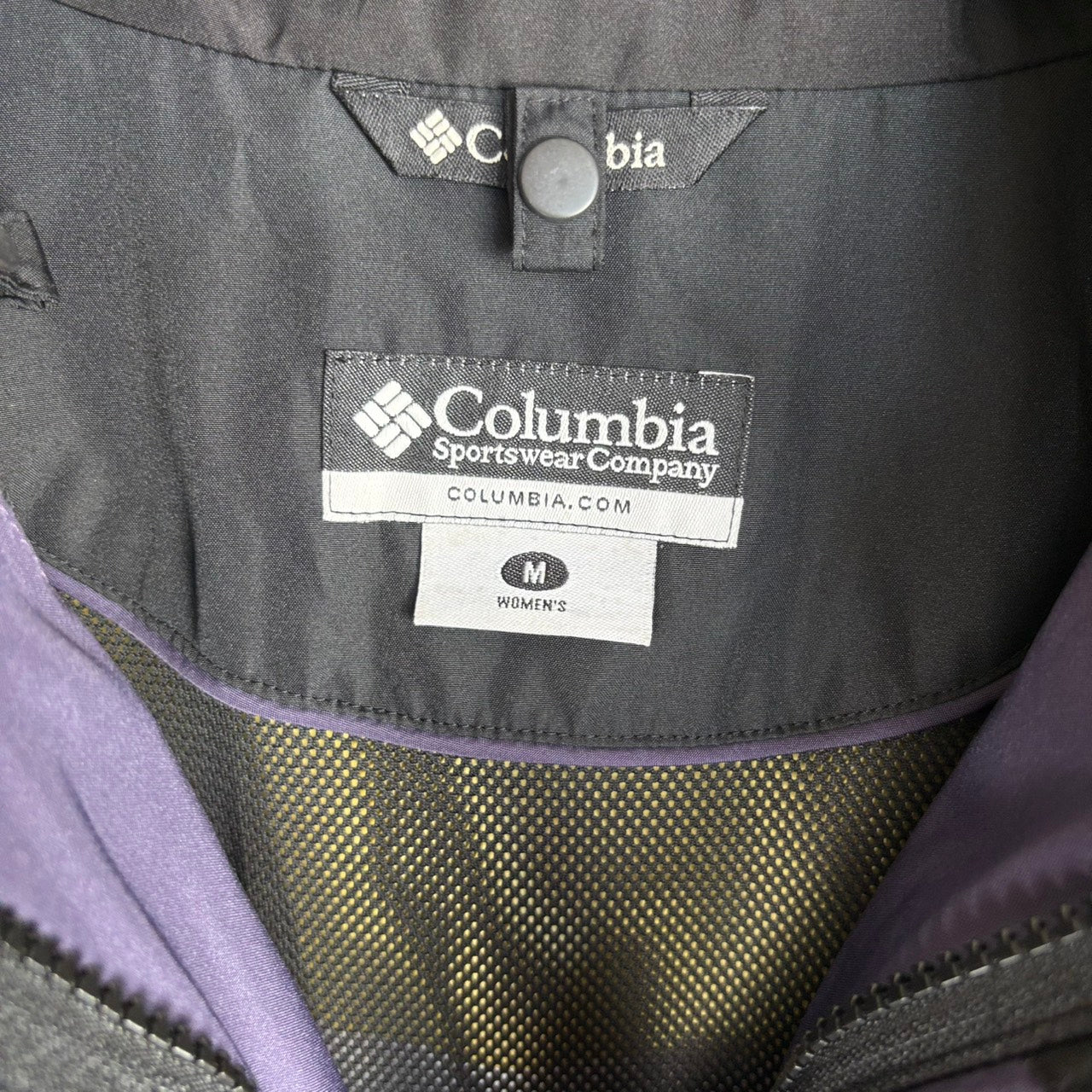 Columbia 哥伦比亚 GORE-TEX 冲锋衣 双拉链 黑色 M码