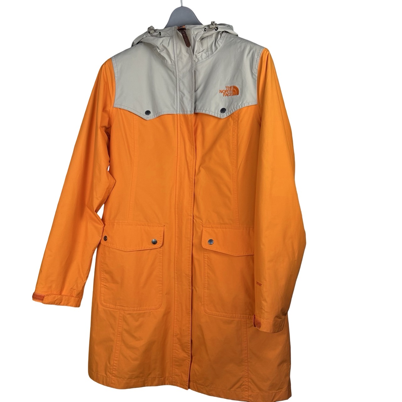 THE NORTH FACE ノースフェイス ロングコート オレンジ S