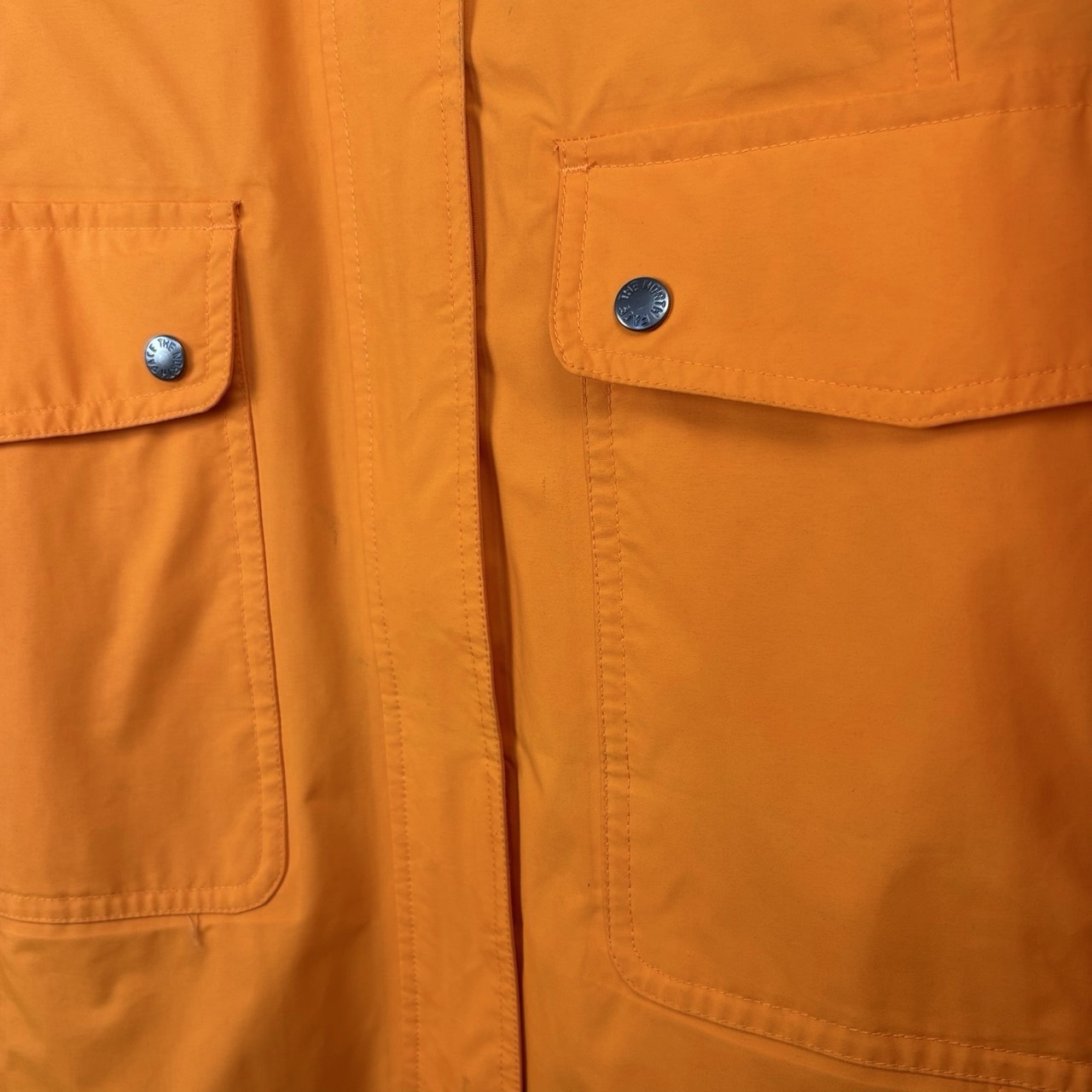 THE NORTH FACE ノースフェイス ロングコート オレンジ S
