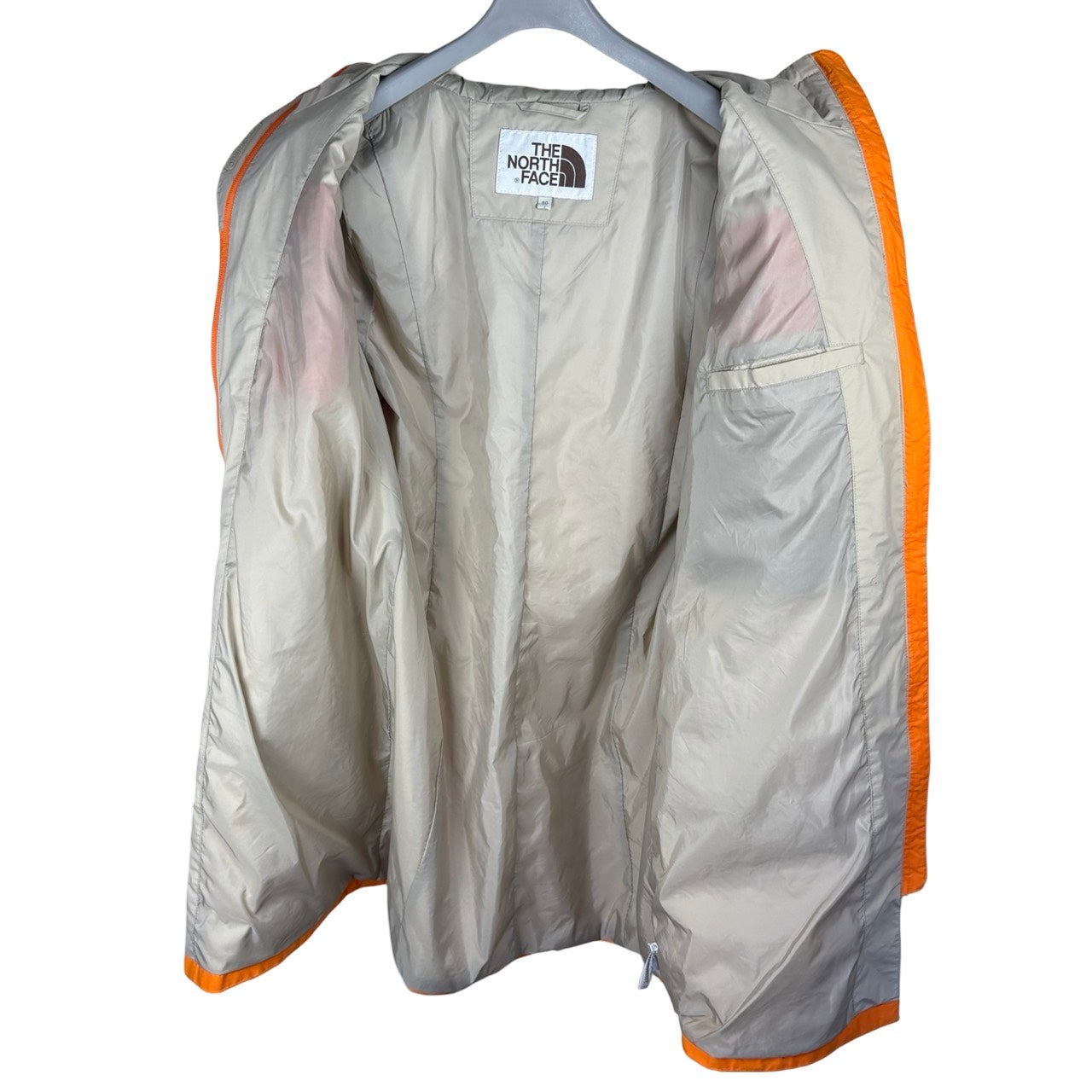 THE NORTH FACE ノースフェイス ロングコート オレンジ S