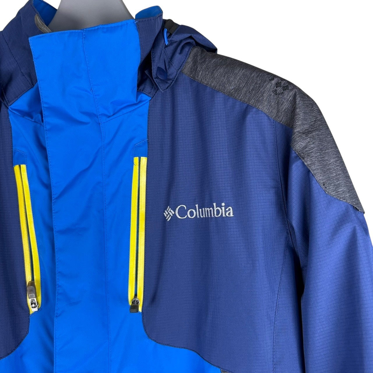 Columbia 哥伦比亚 冲锋衣 蓝×海军蓝 S